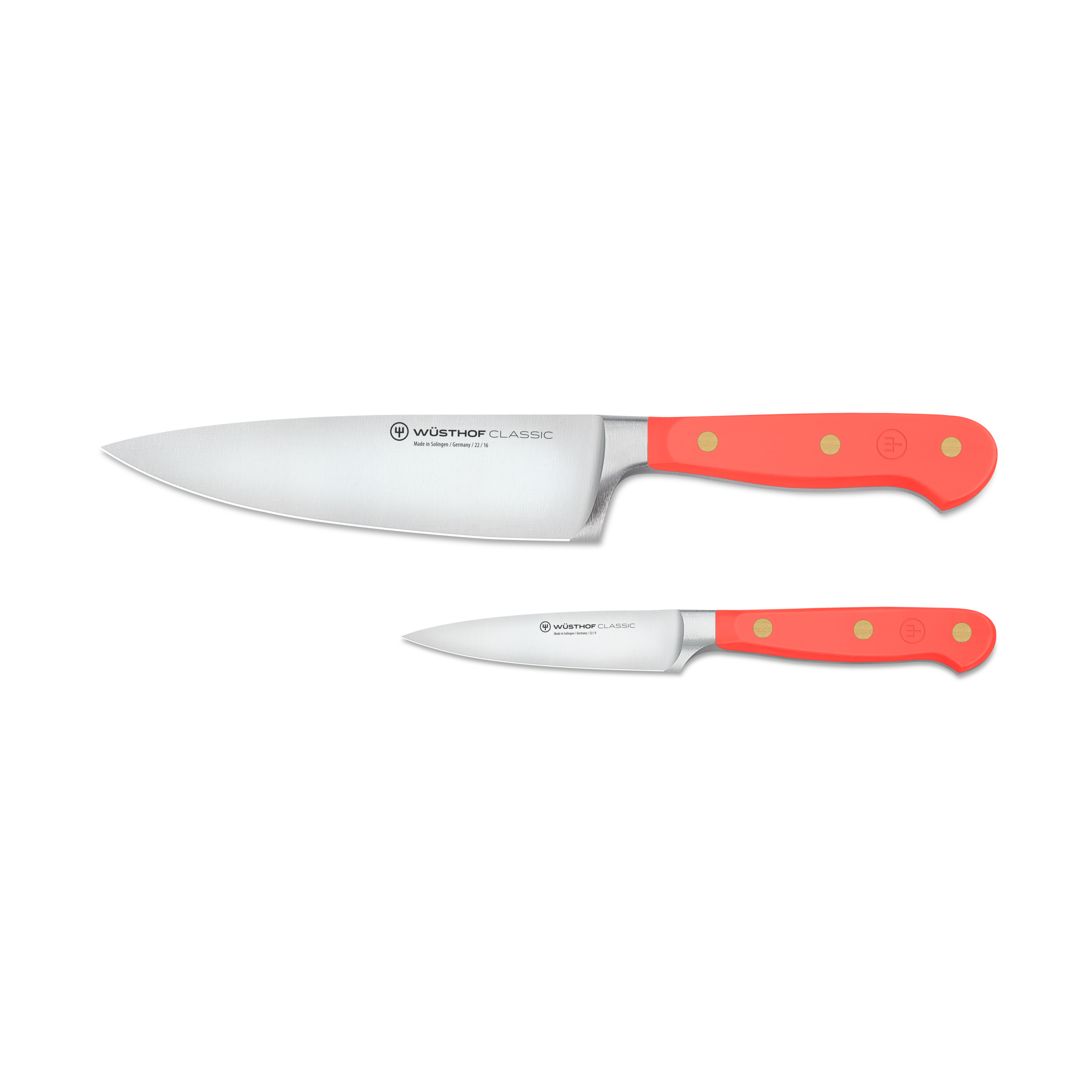 WÜSTHOF Classic 2-Piece Knife Set - Coral Peach