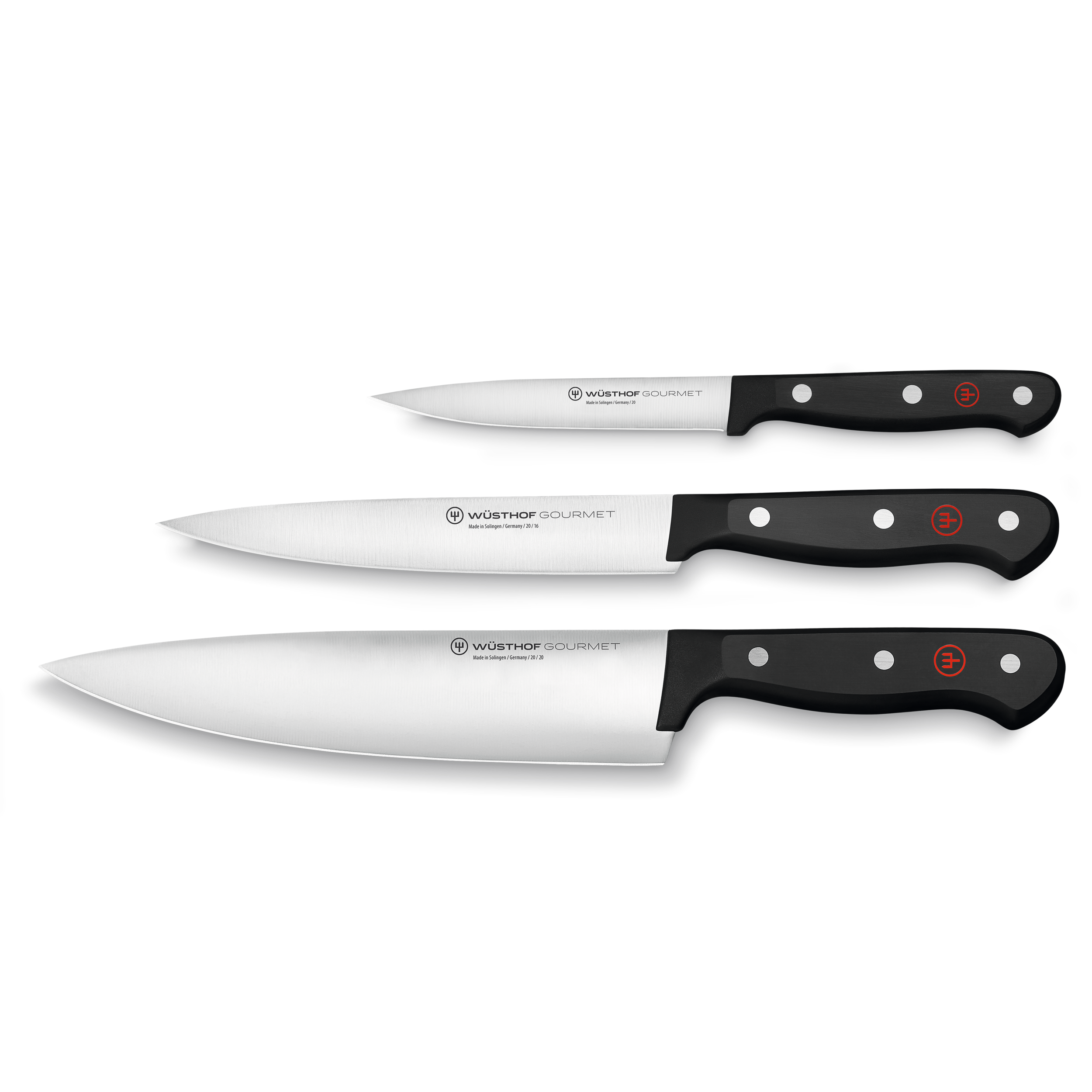 WÜSTHOF Gourmet 3-Piece Knife Set