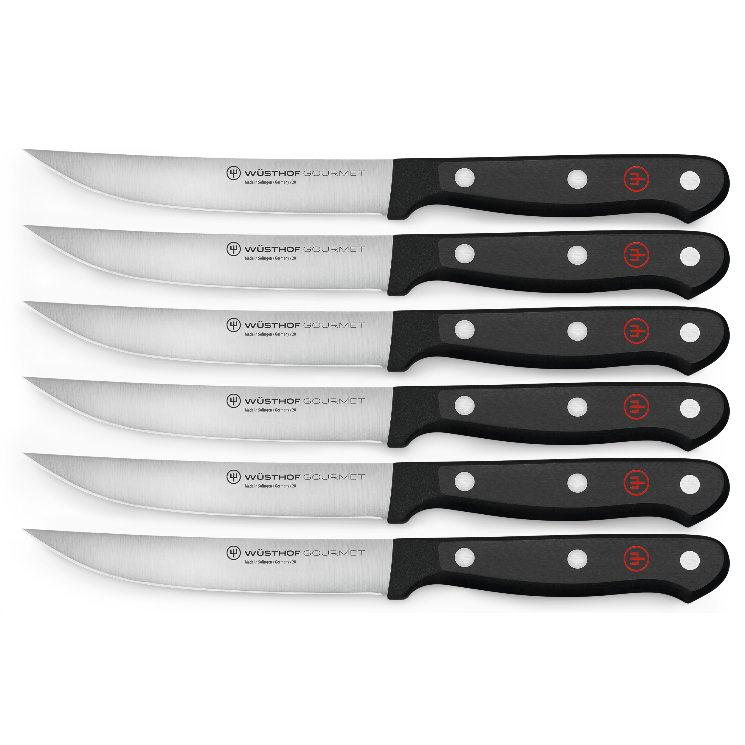 WÜSTHOF Gourmet 6-Piece Steak Knife Set WÜSTHOF Gourmet 6-Piece Steak Knife Set