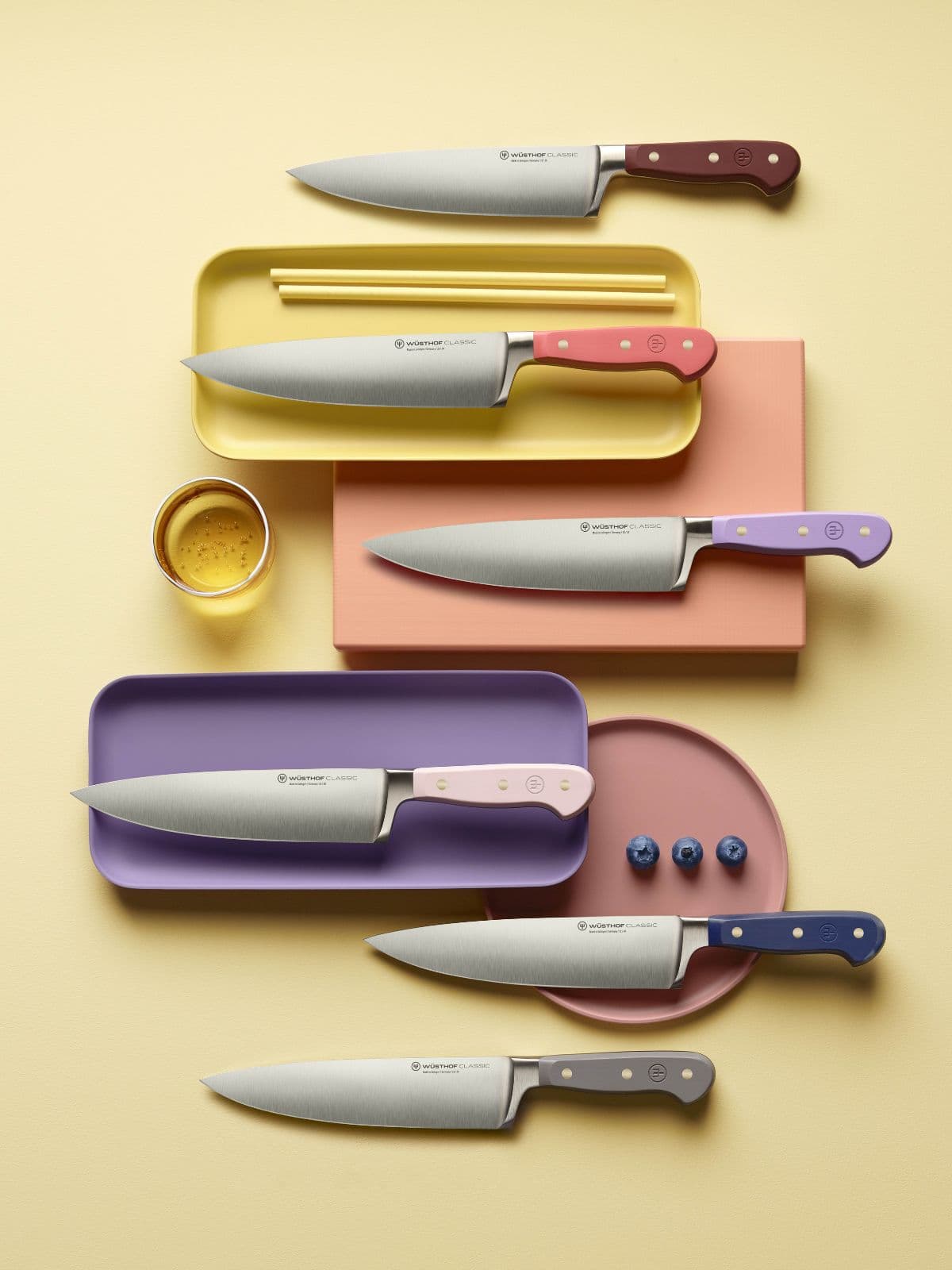 Classic Color Full Line shown with Chef's Knives