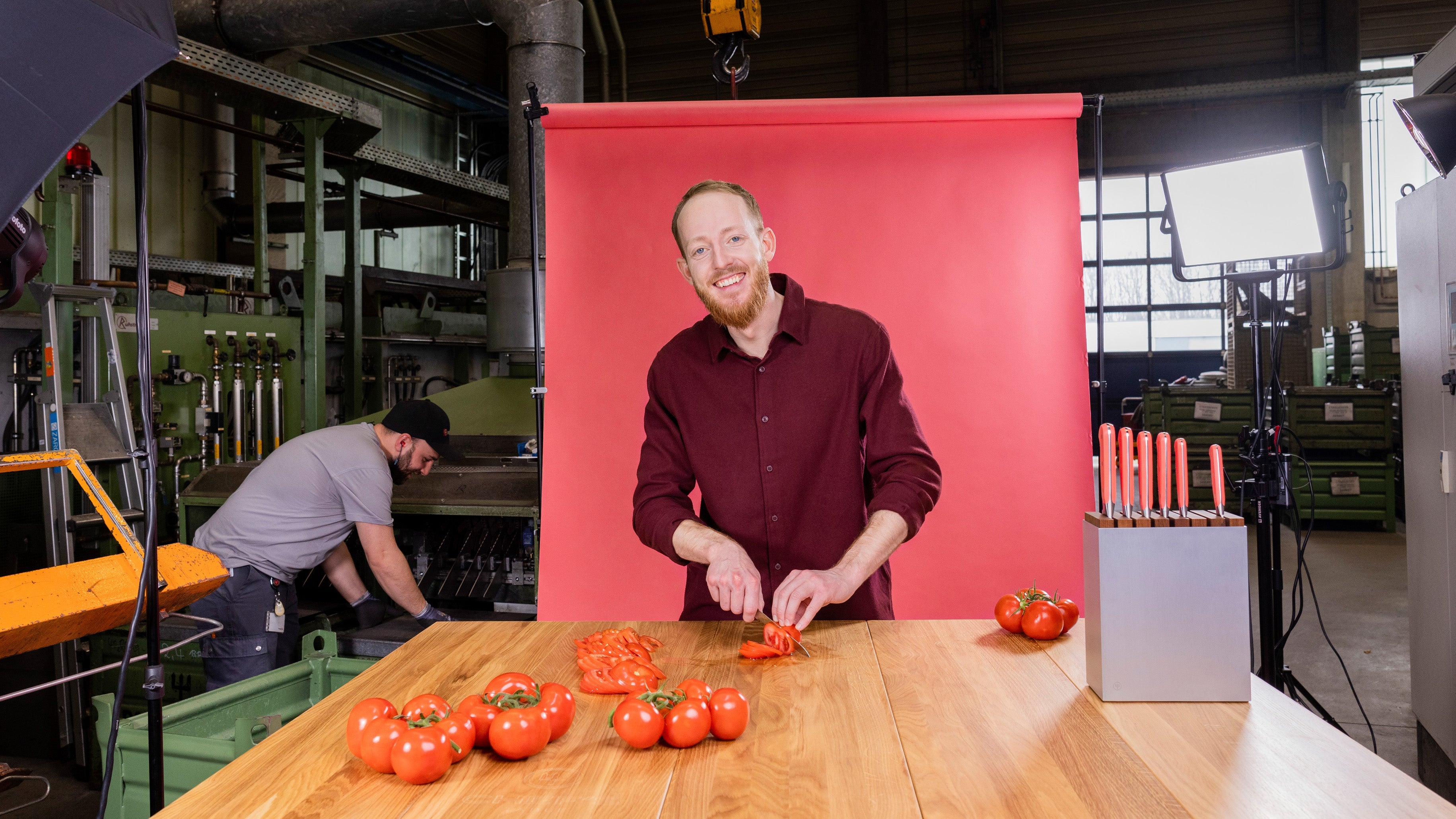 WÜSTHOF Peach, Tomato & Mascarpone Toasts