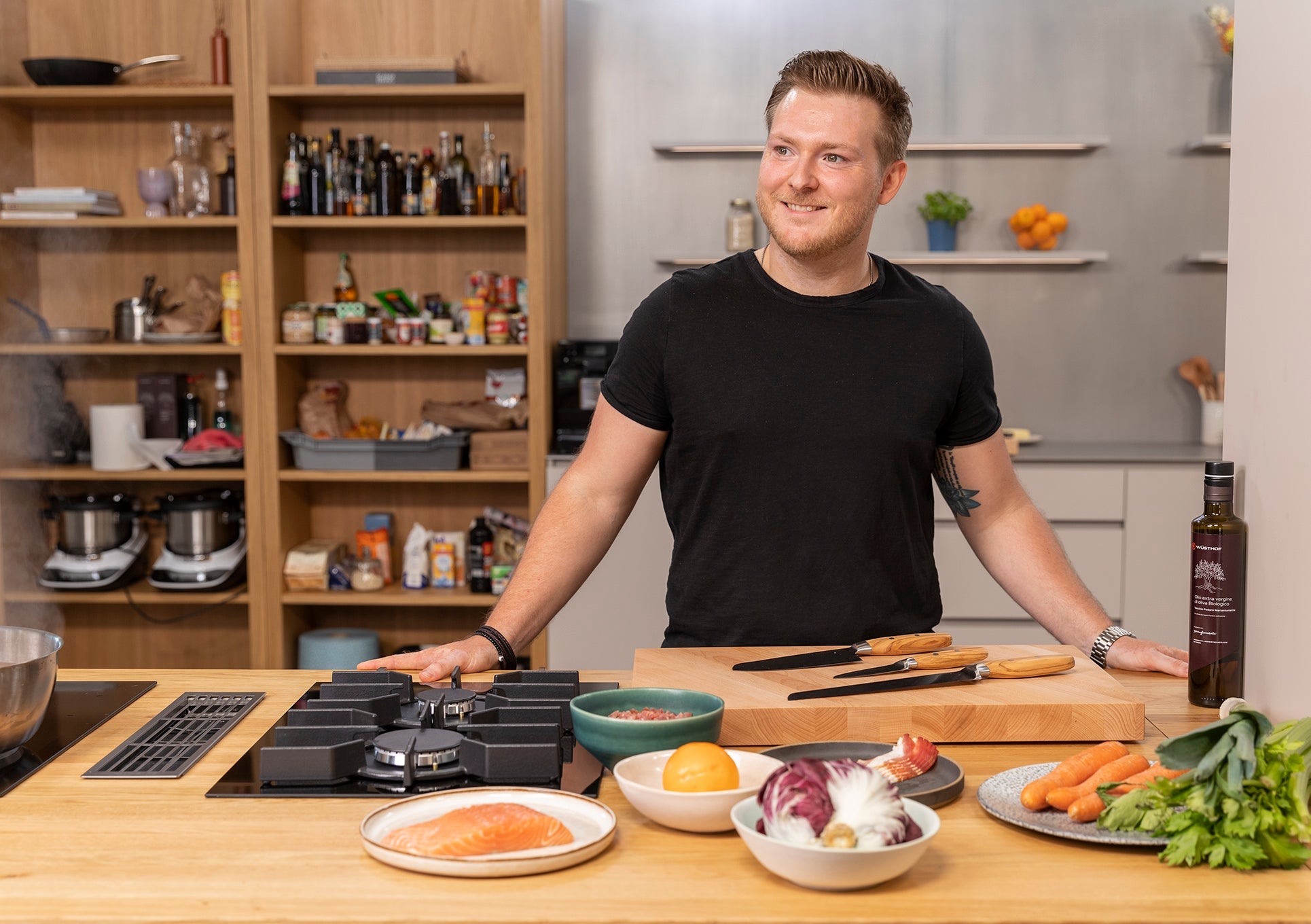 WÜSTHOF Employee Recipe Series: Seared Salmon with Rösti, Radicchio & Oranges