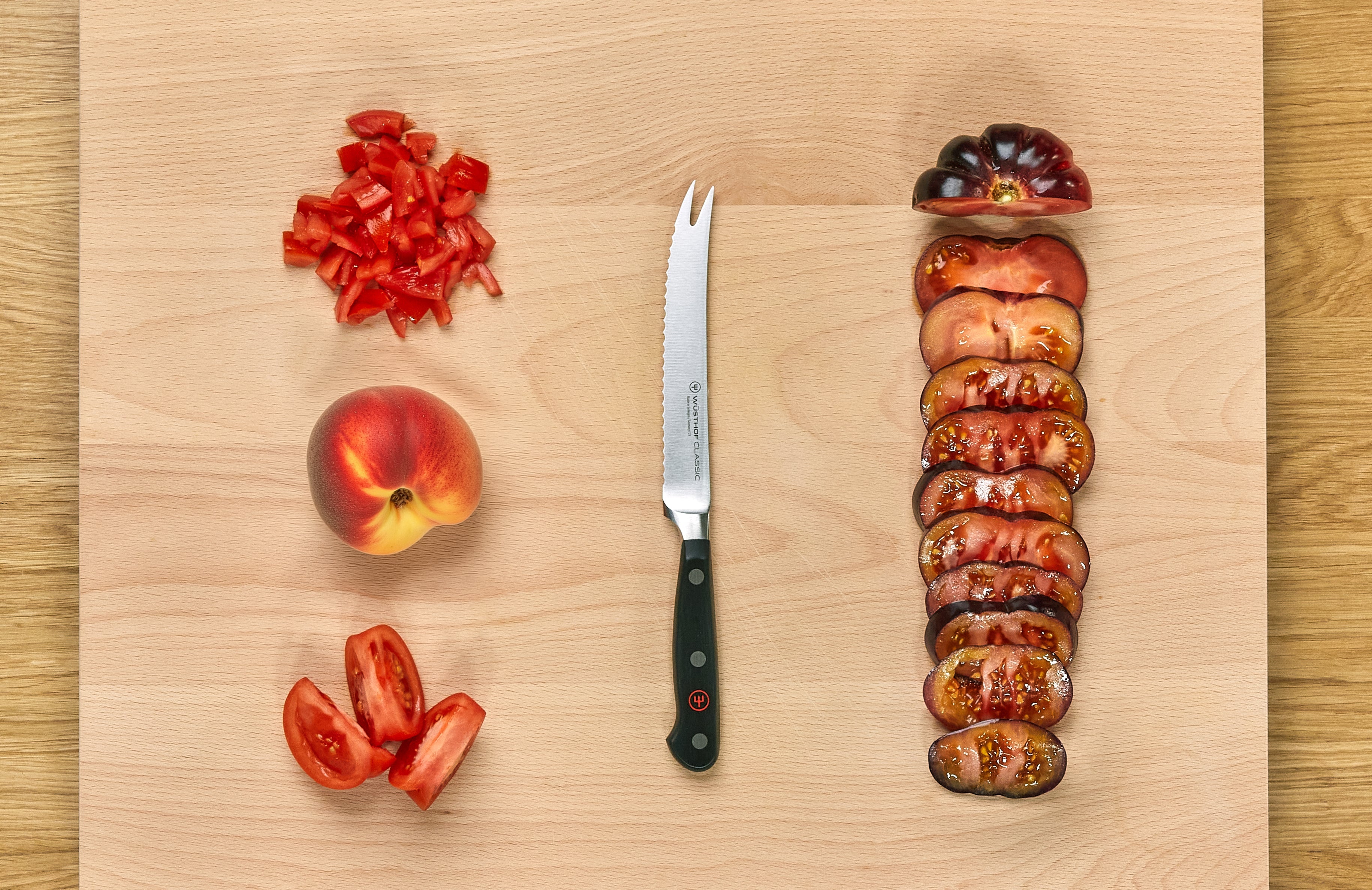 Tomato & Stone Fruit Panzanella