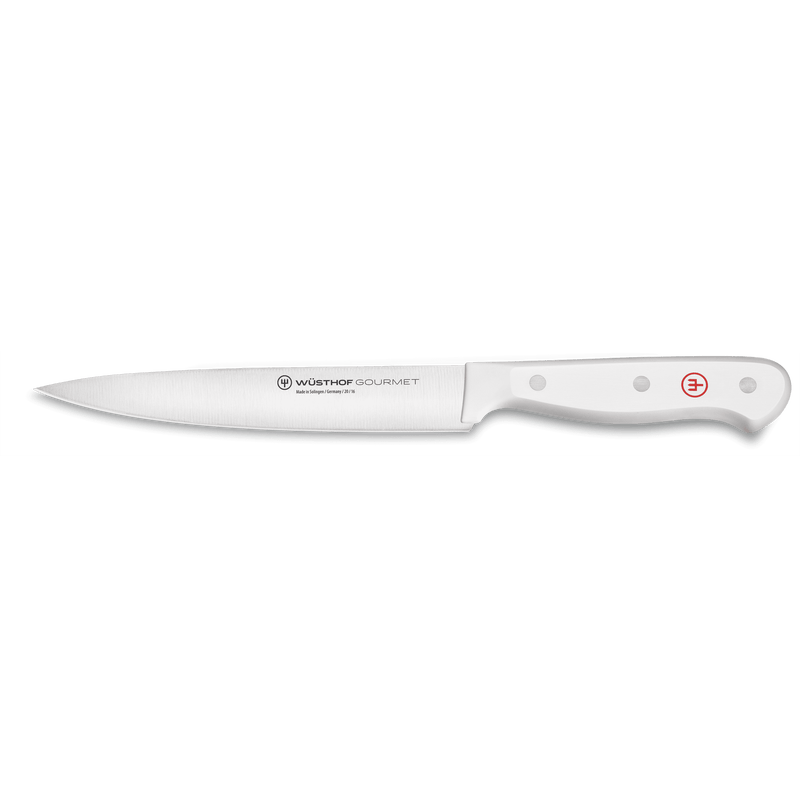 Gourmet White 4-Piece Prep Knife Set