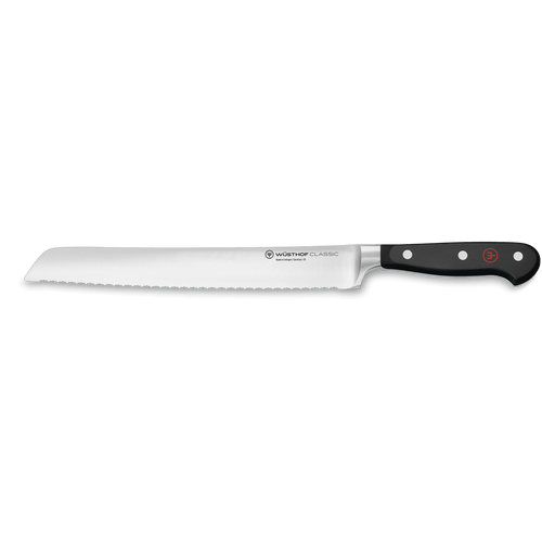 Cuchillo pan de doble hoja de precisión dentada Classic 23 cm | 9 pulgadas