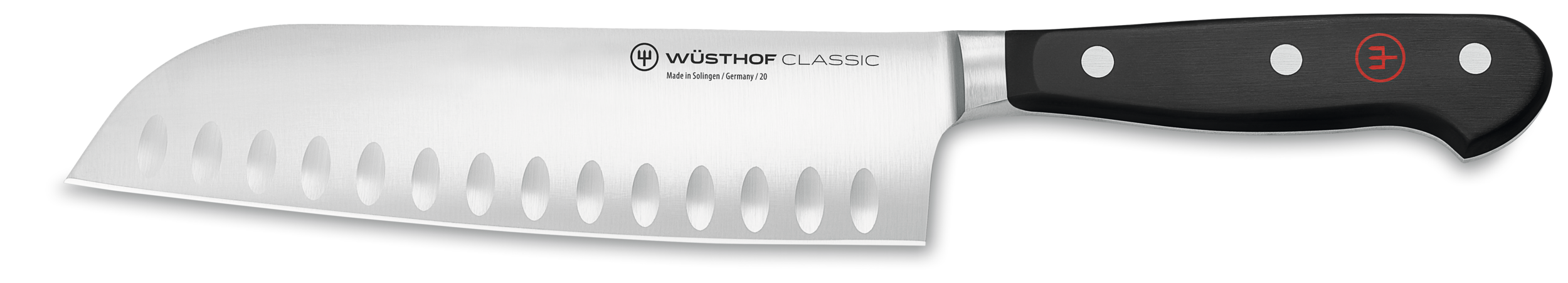 WÜSTHOF Classic 7 Hollow Edge Santoku"