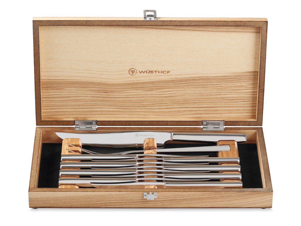 Wüsthof 10-Piece Stainless Mignon Steak & Carving Set - Thumbnail 2