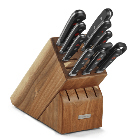 WÜSTHOF Classic 11-Piece Knife Block Set, Acacia