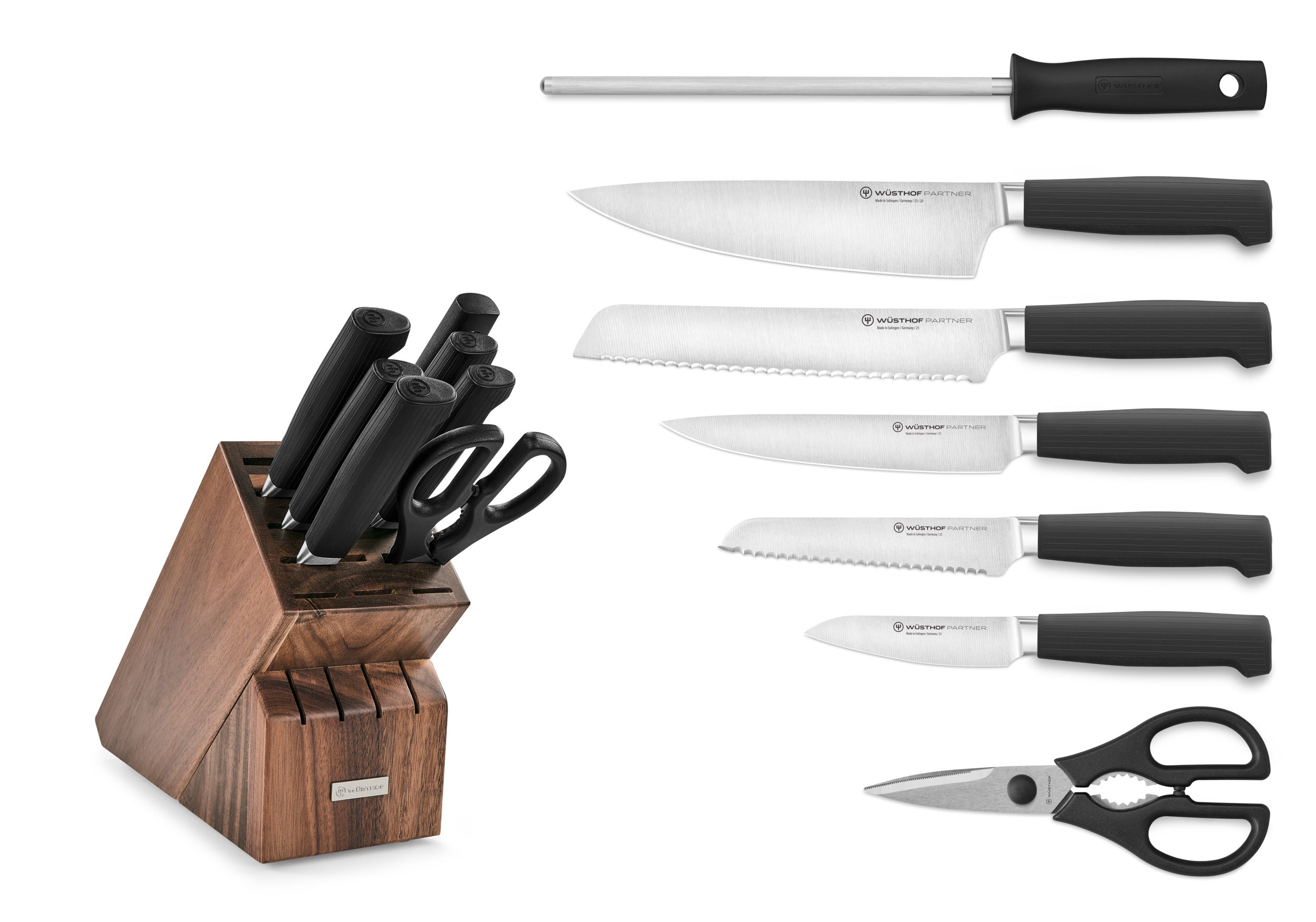 Partner 8-Piece Knife Block Set – WÜSTHOF