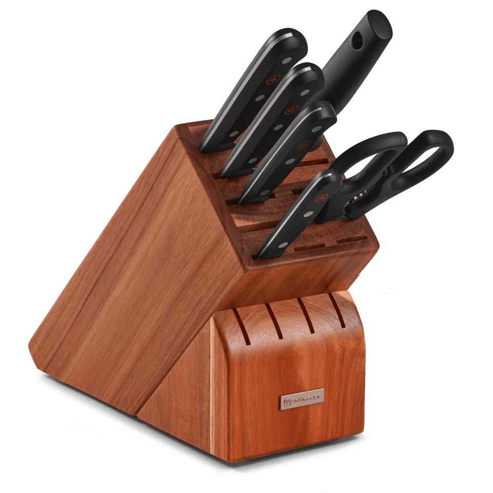 Gourmet 7-Piece Knife Block Set
