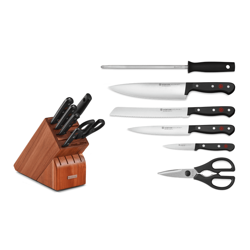 Gourmet 7-Piece Knife Block Set