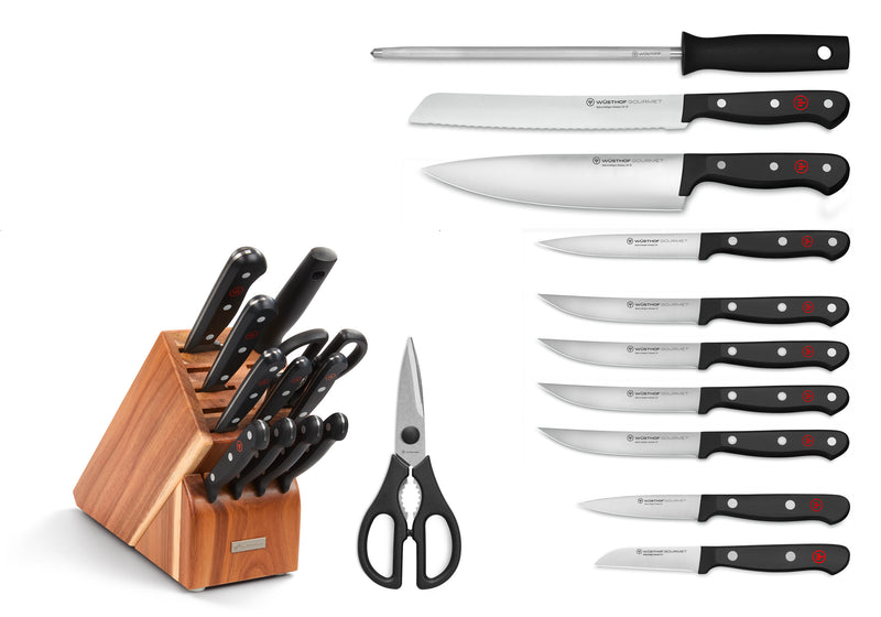 Gourmet 12-Piece Knife Block Set