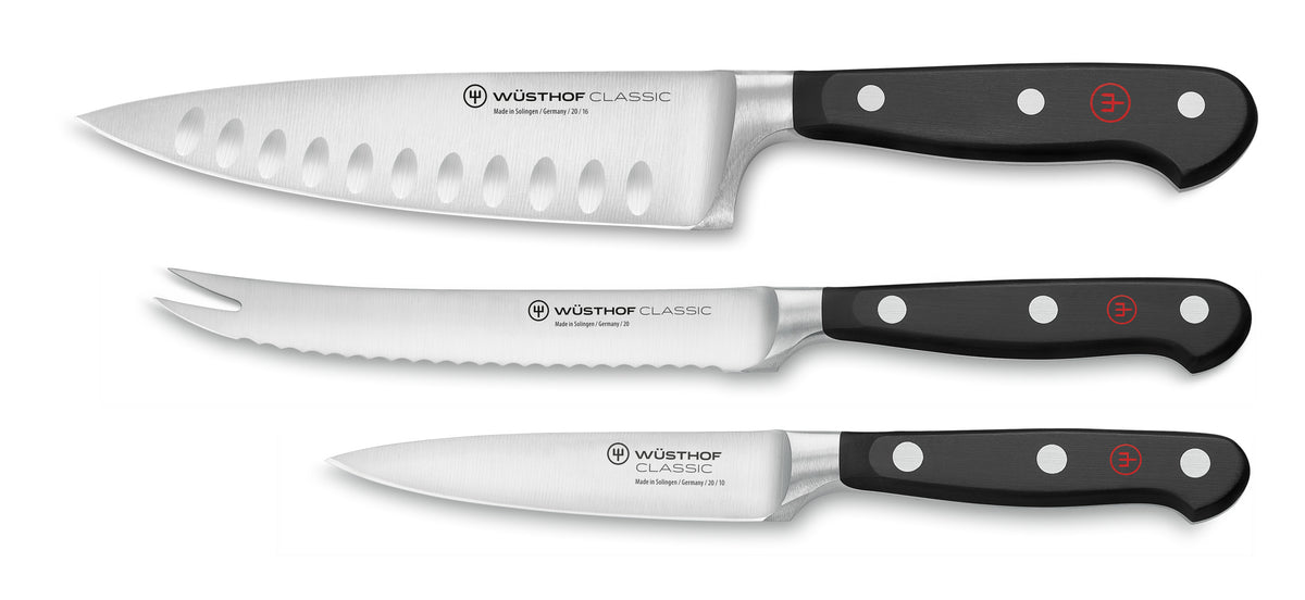 Classic 3-Piece Ultimate Chef's Knife Set