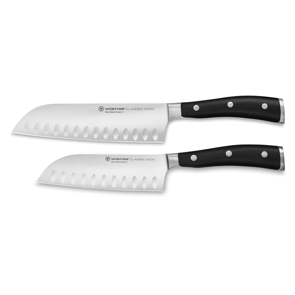 Classic Ikon 2-Piece Santoku Set