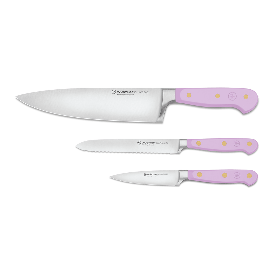 Classic 3-Piece Utility Knife Set - Purple Yam