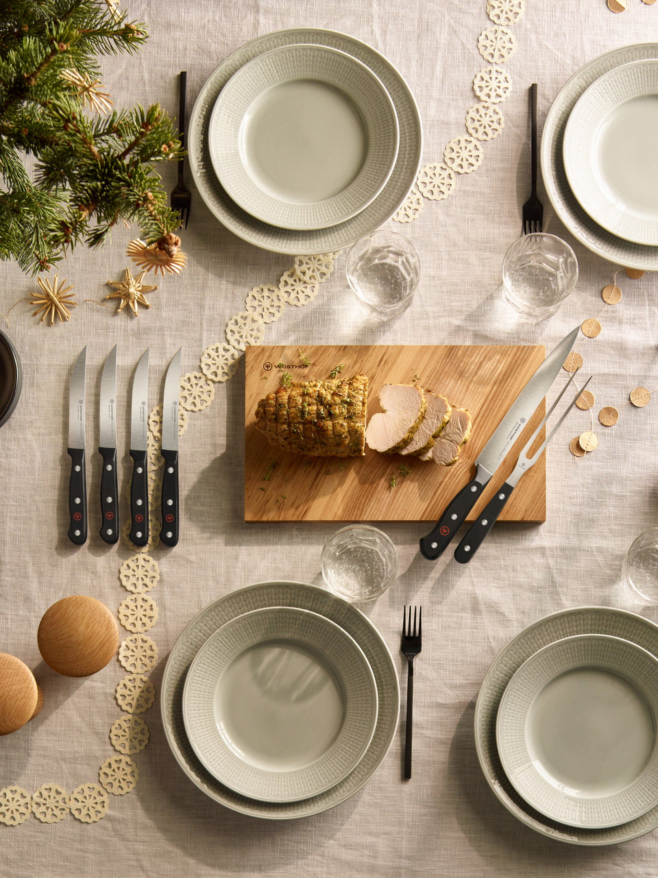 WÜSTHOF Gourmet Carving Knife Set