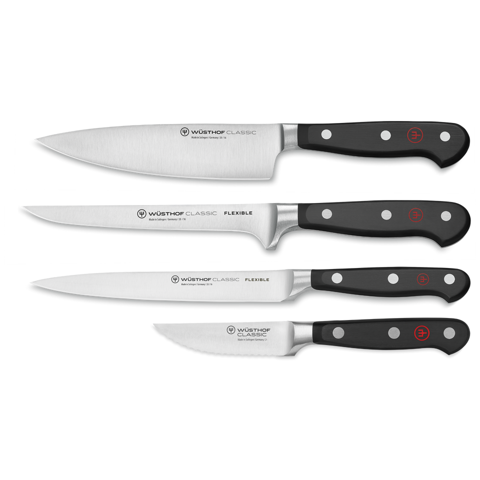 Classic 4-Piece Fish Prep Knife Set