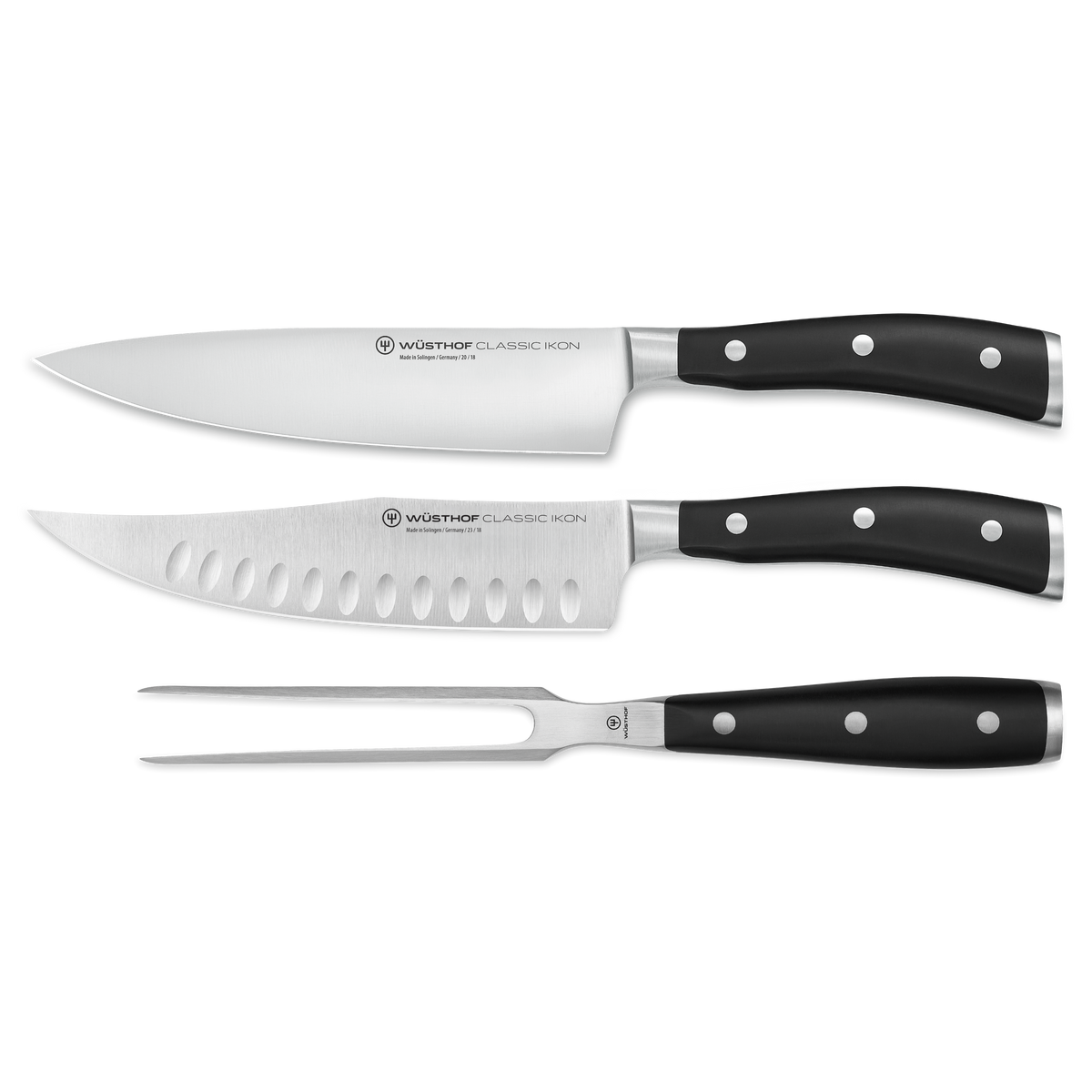Classic Ikon 3-Piece BBQ Prep Knife Set