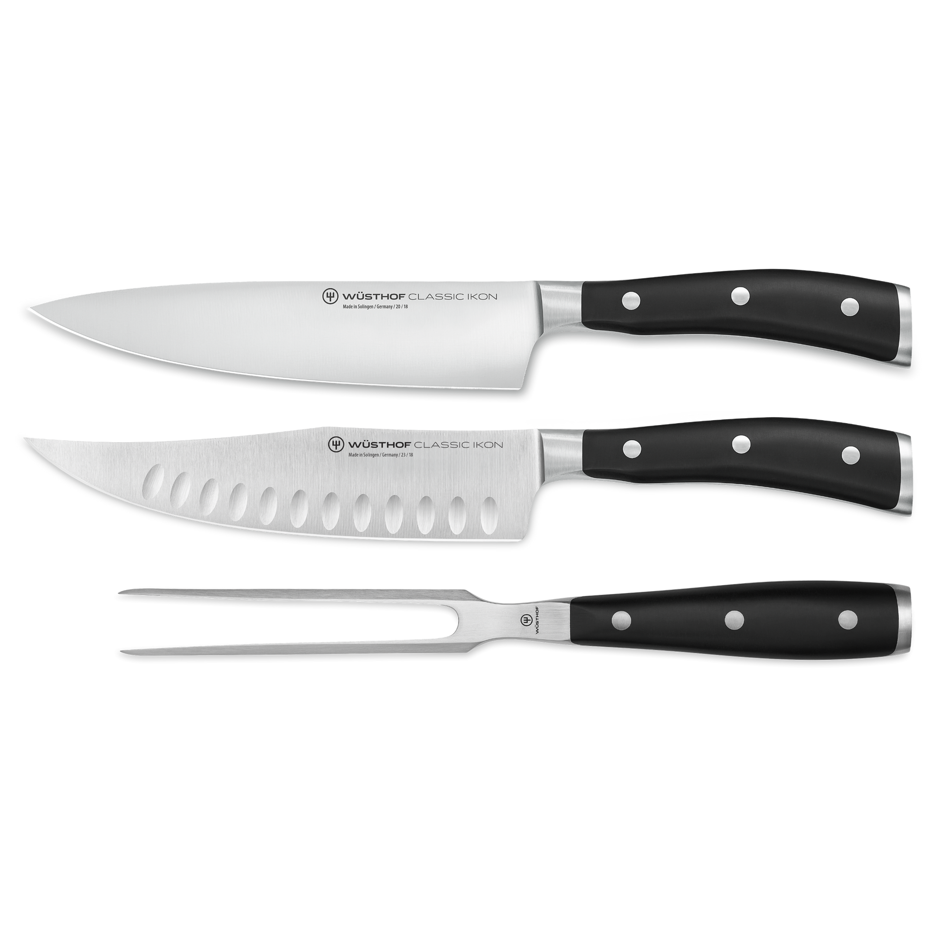 Classic Ikon 3-Piece BBQ Prep Knife Set