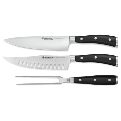 Classic Ikon 3-Piece BBQ Prep Knife Set