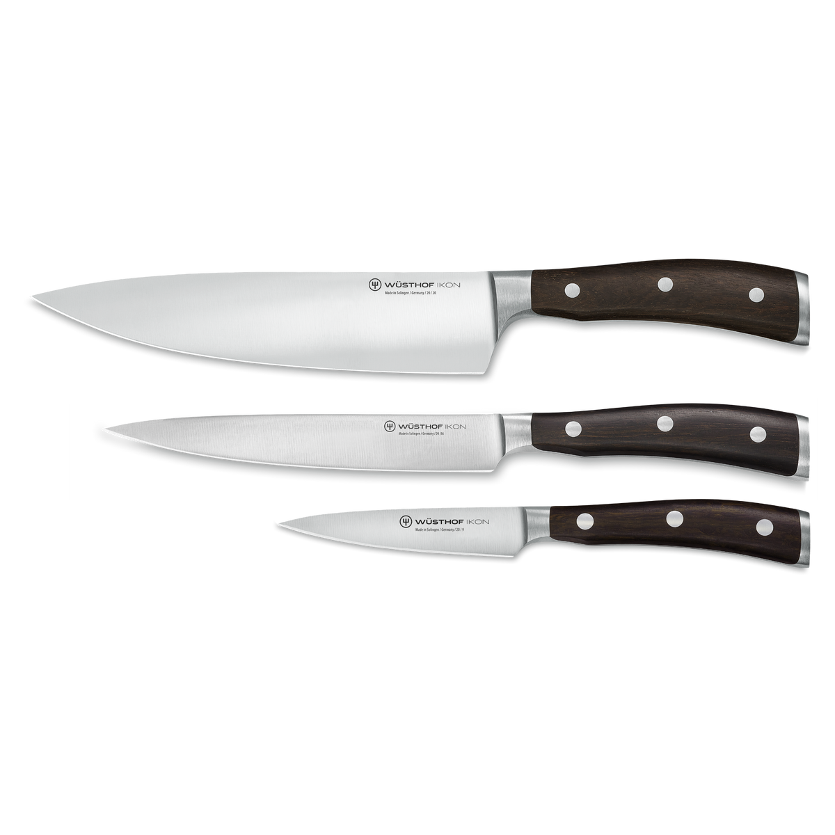 Ikon 3-Piece Essential Utility Knife Set