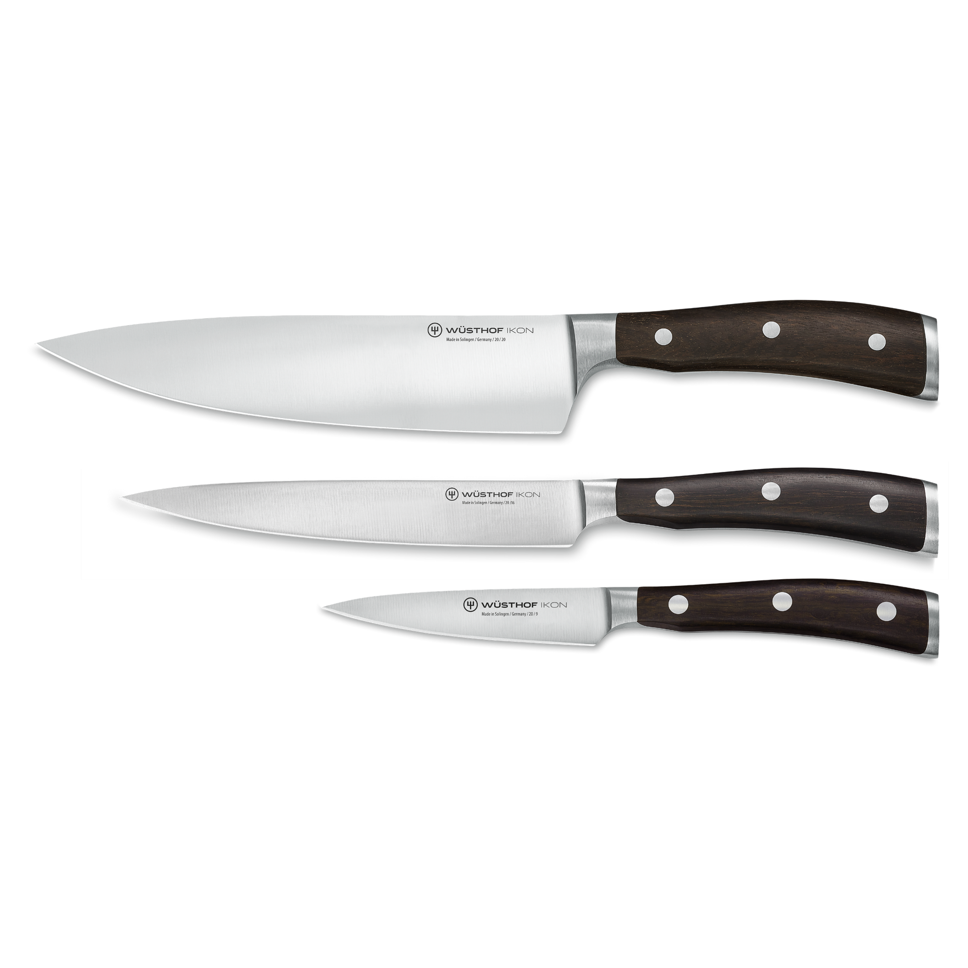 Ikon 3-Piece Essential Utility Knife Set