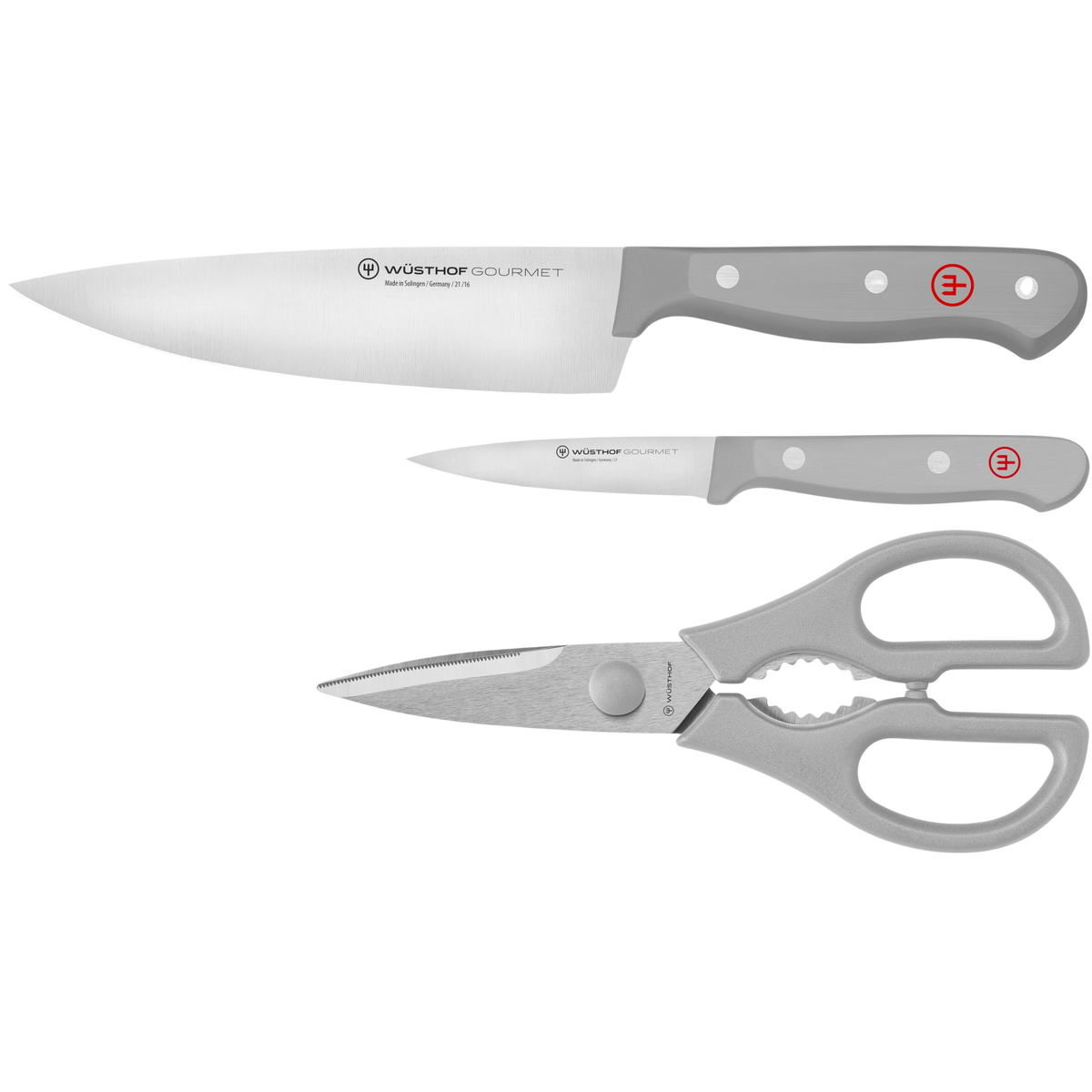 Gourmet Grey 3-Piece Essentials Set