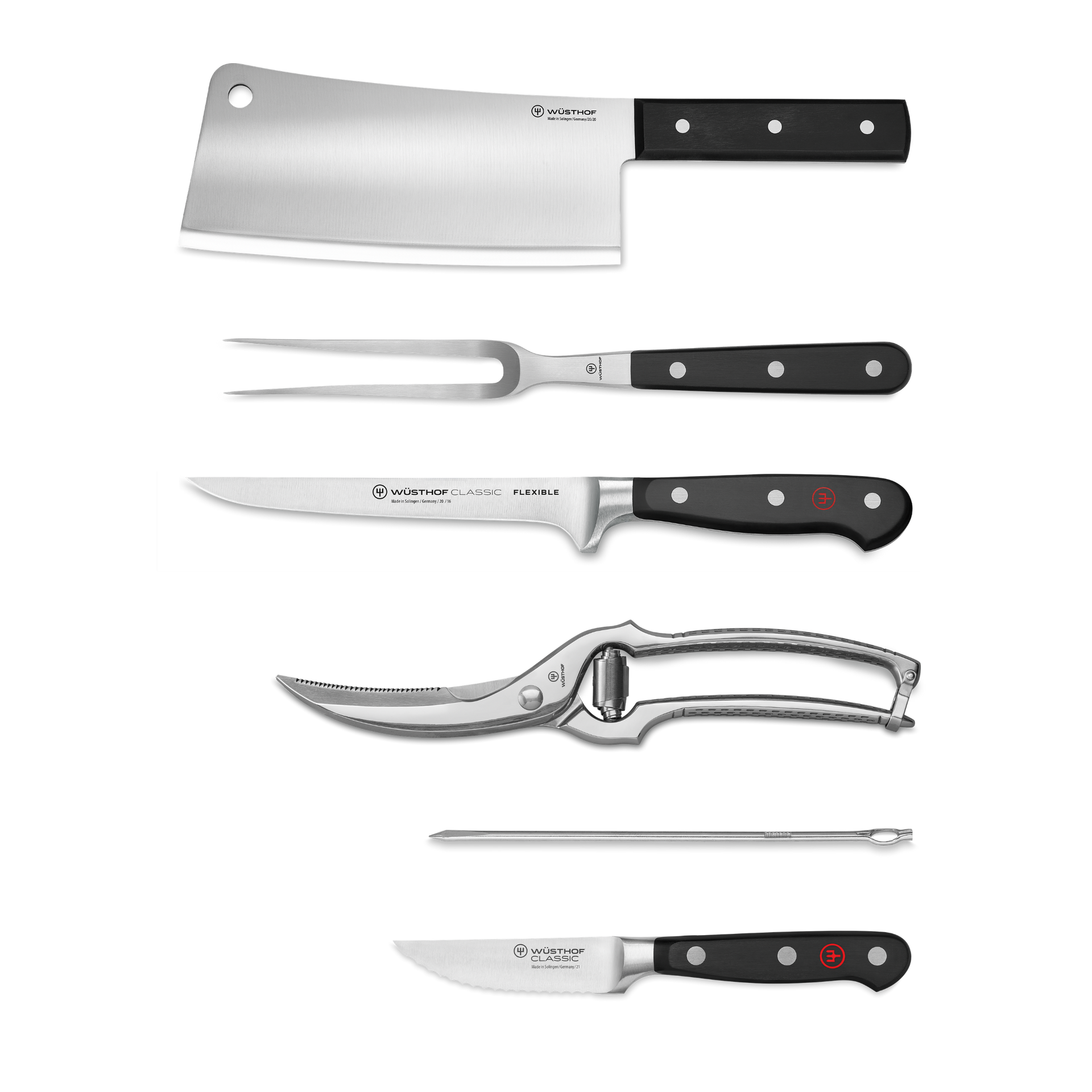 Classic 6-Piece Butcher Prep Knife Set – WÜSTHOF