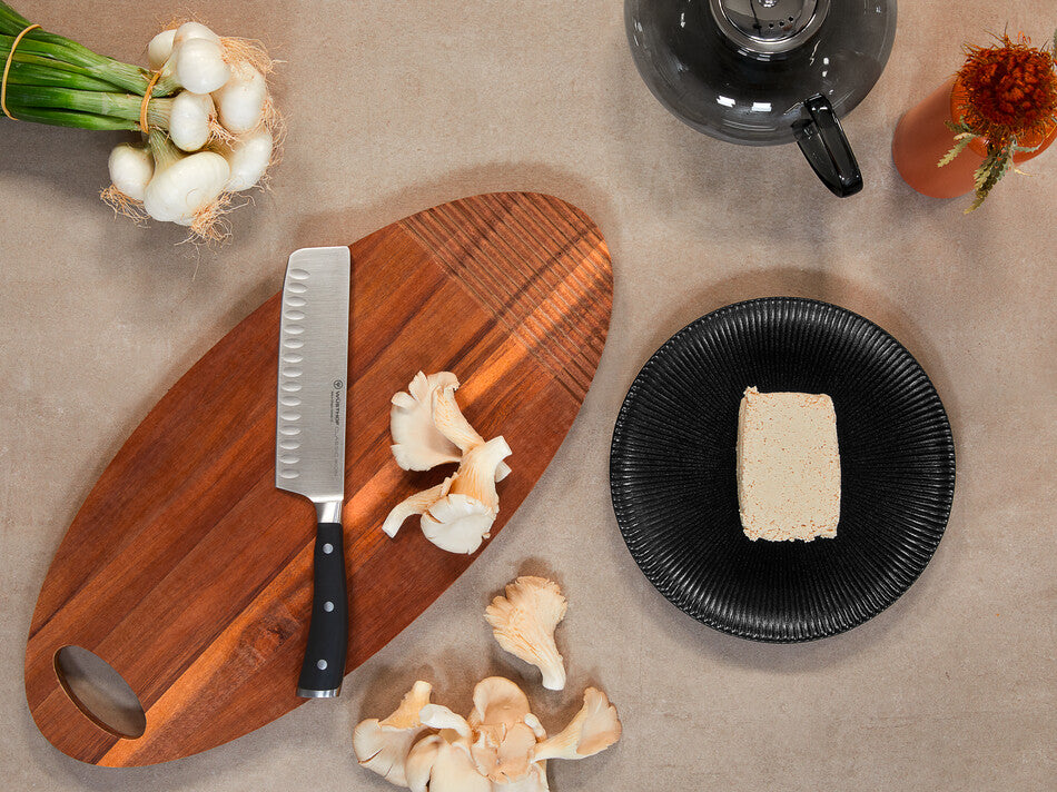 WÜSTHOF Classic 7" Hollow Edge Nakiri Knife - Thumbnail 4