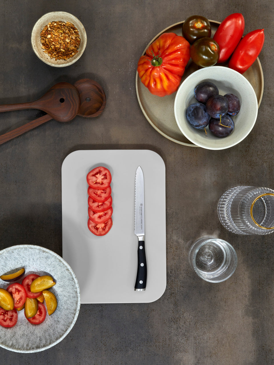 WÜSTHOF Classic Ikon 5 Serrated Utility Knife"