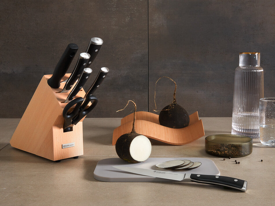 WÜSTHOF Classic Ikon 8-Piece Starter Knife Block Set