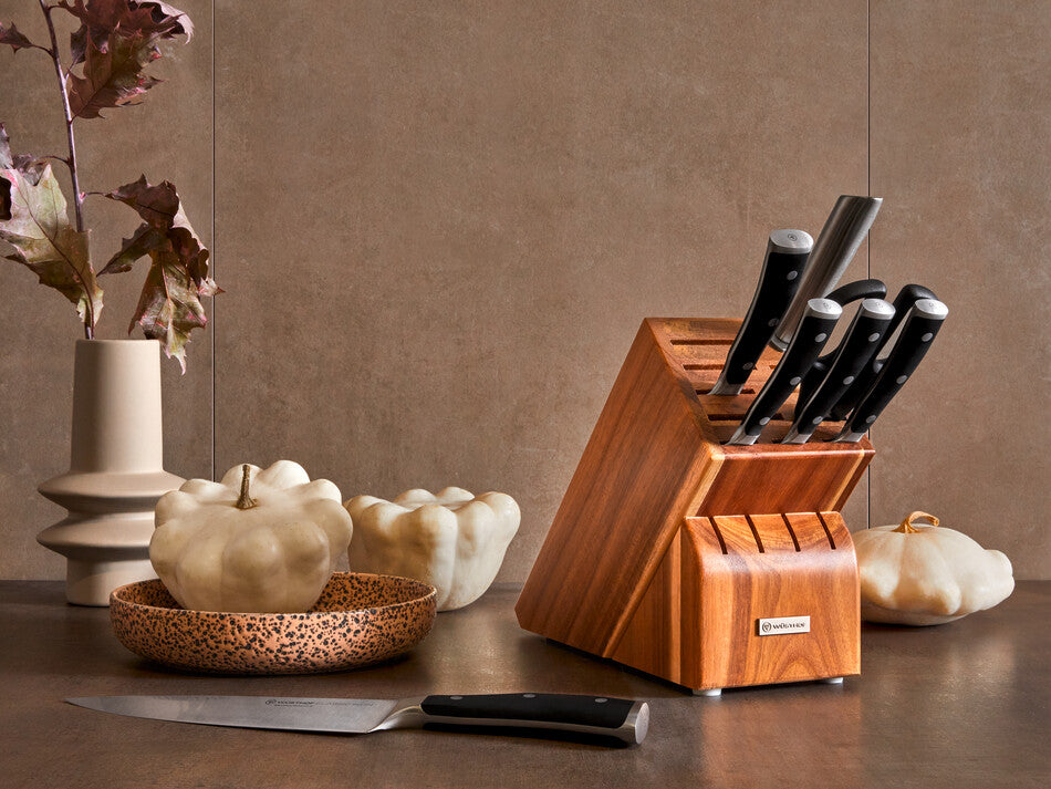 wccfセット WÜSTHOF Classic Ikon 8-Piece Knife Block Set
