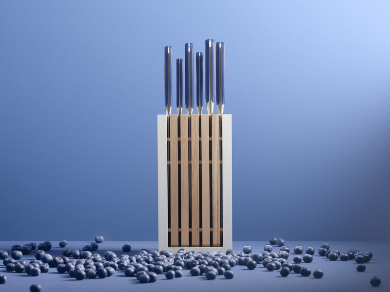 Classic 8-Piece Designer Knife Block Set