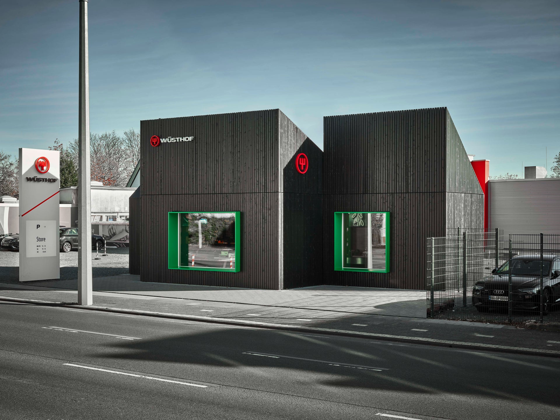 Wusthof store from the street view