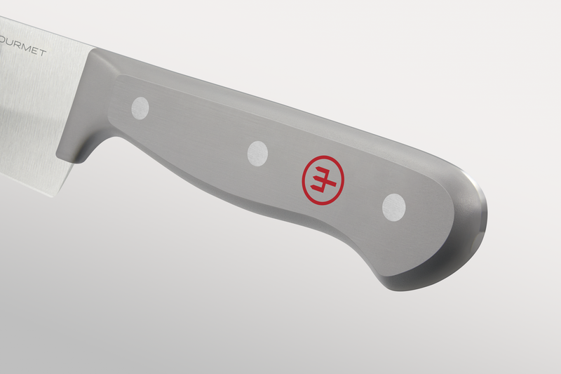 Knife with a Wusthof logo on a white background