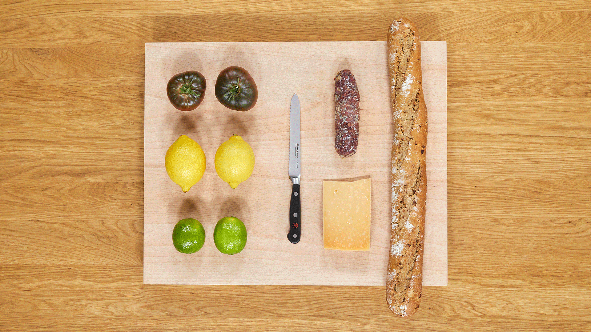 WÜSTHOF Classic 5 Serrated utility Knife"