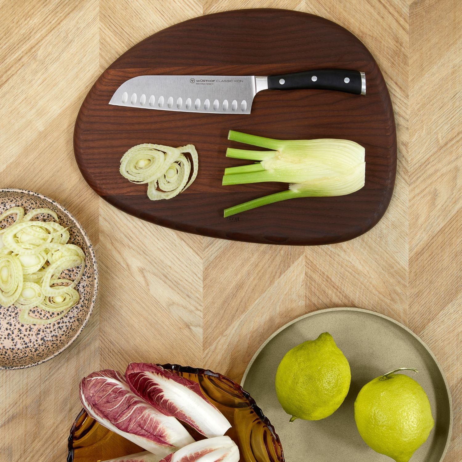 WÜSTHOF Classic 7 Hollow Edge Santoku"