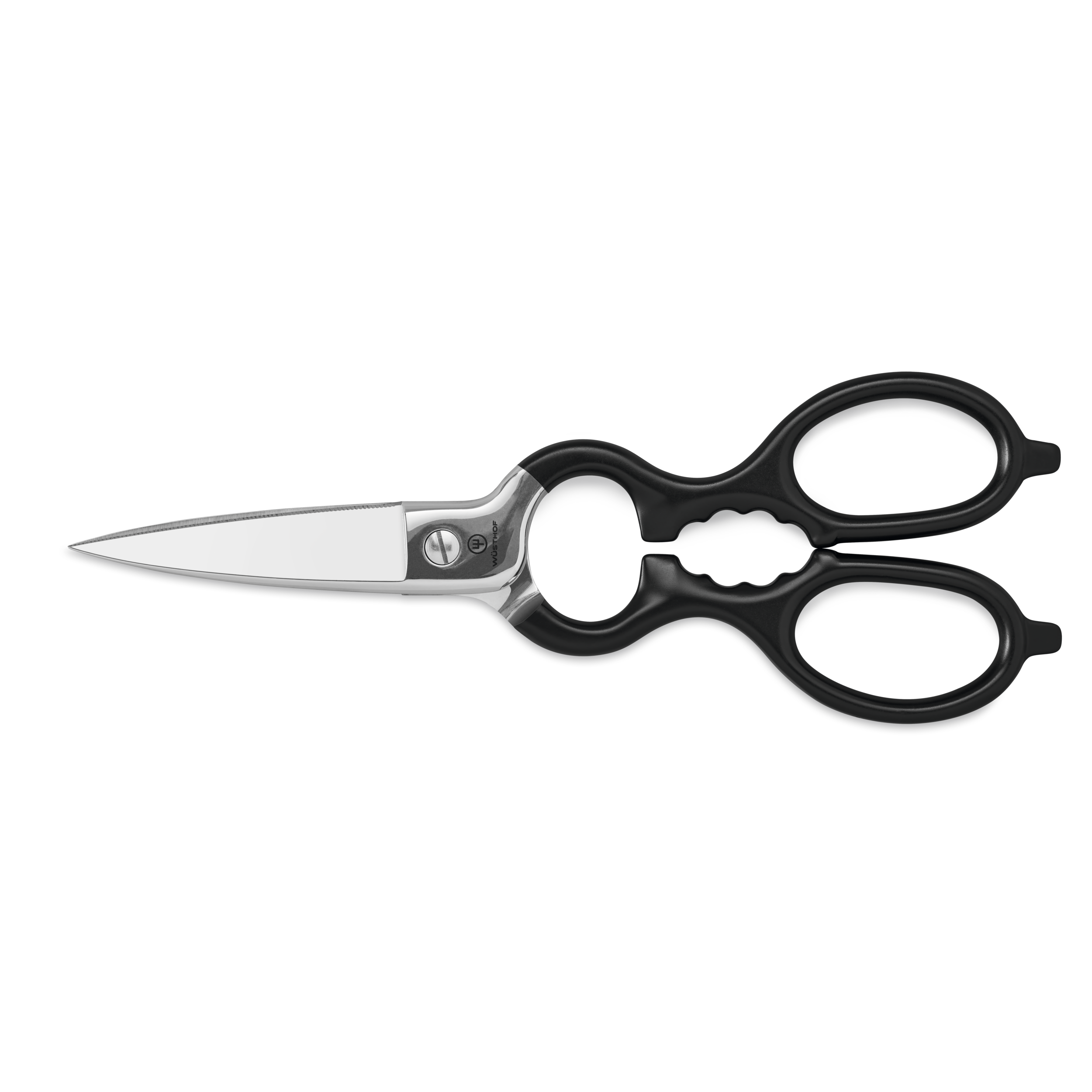 Stainless Kitchen Shears with Synthetic Grips - Thumbnail 2