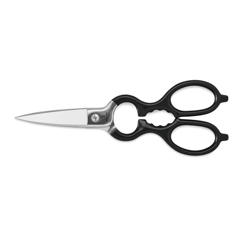 Stainless Kitchen Shears with Synthetic Grips