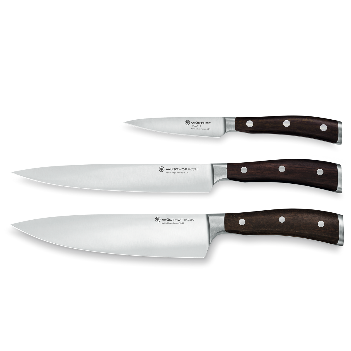 WÜSTHOF Ikon 3-Piece Knife Set WÜSTHOF Ikon 3-Piece Knife Set