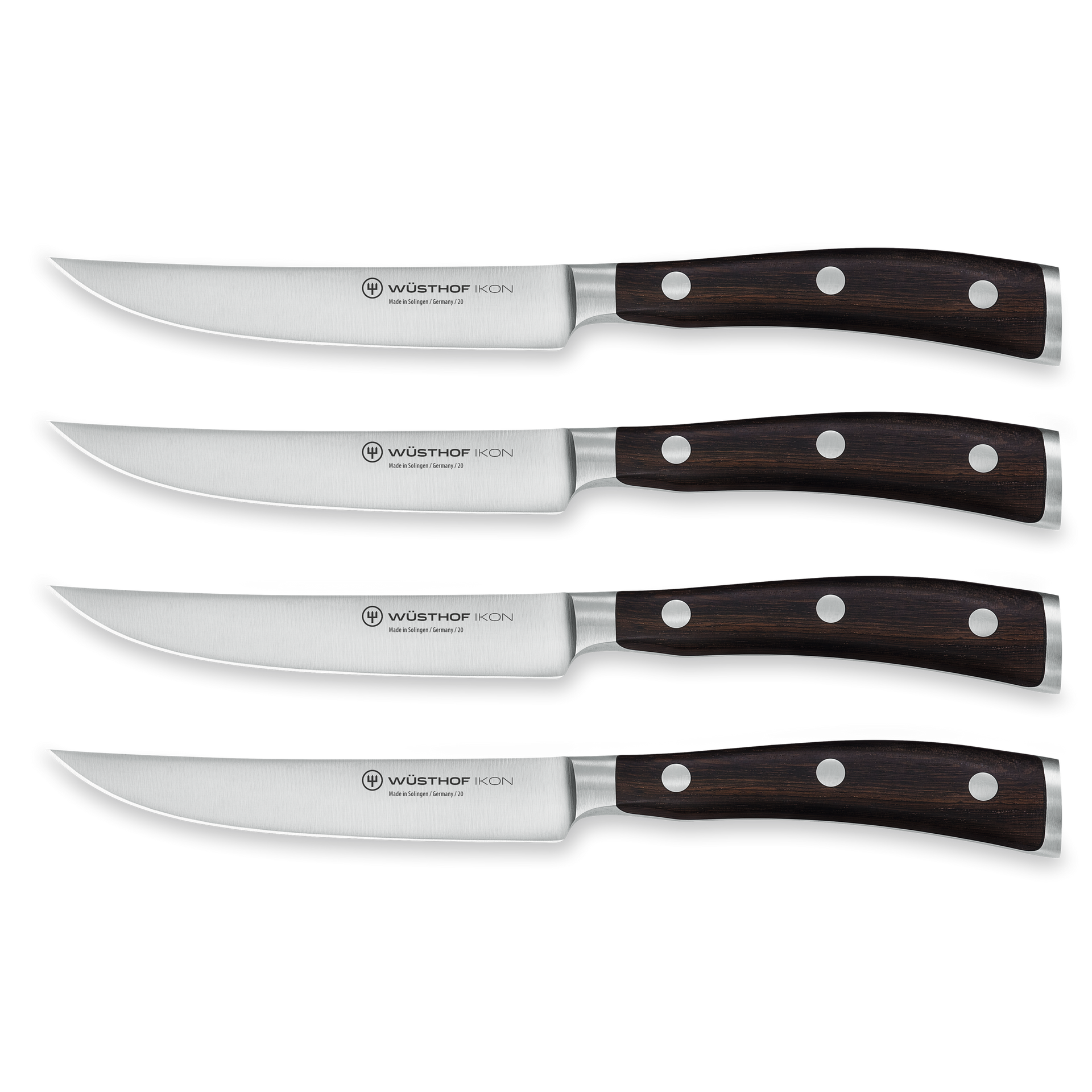 WÜSTHOF Ikon 4-Piece Steak Knife Set WÜSTHOF Ikon 4-Piece Steak Knife Set