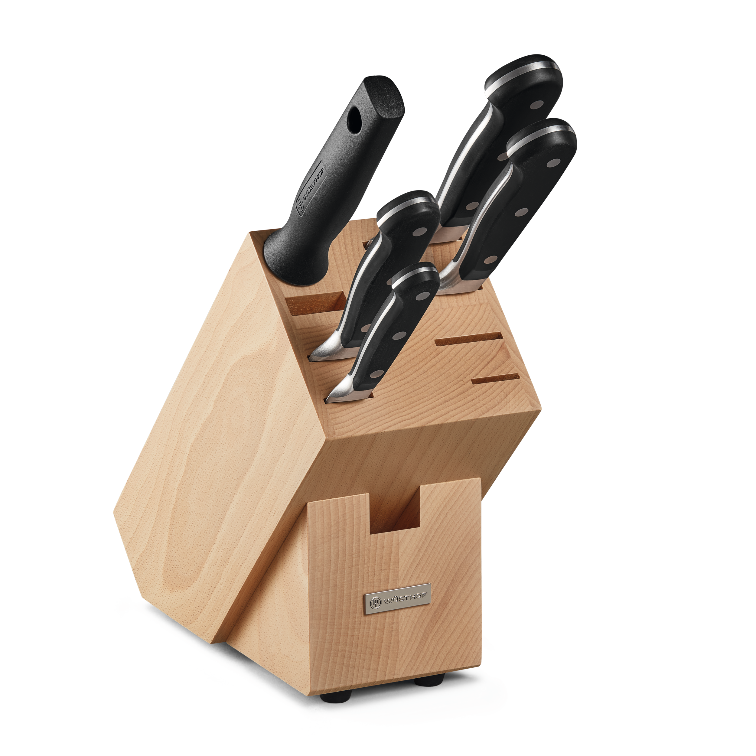 Wusthof Classic 6-piece Starter Knife Block Set - Acacia