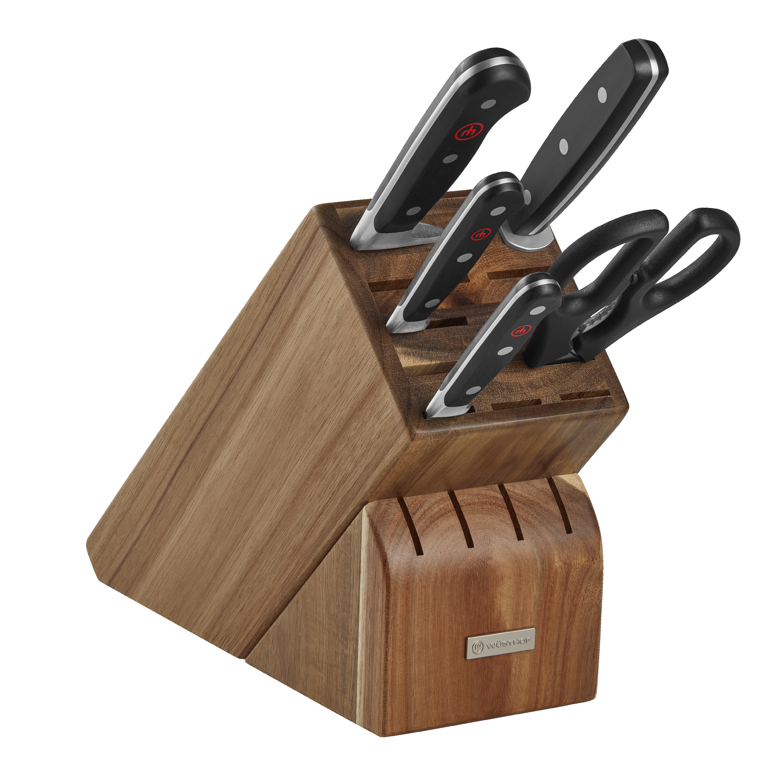 Wusthof Classic 6-piece Starter Knife Block Set - Acacia - Thumbnail 4