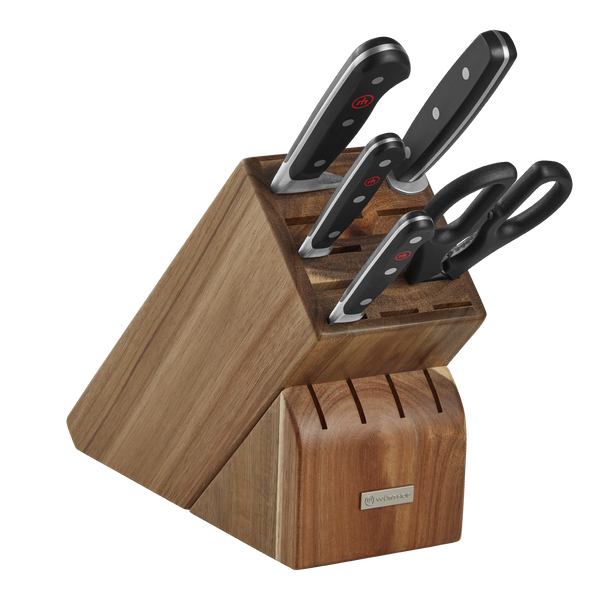 WÜSTHOF Classic 6-Piece Starter Knife Block Set