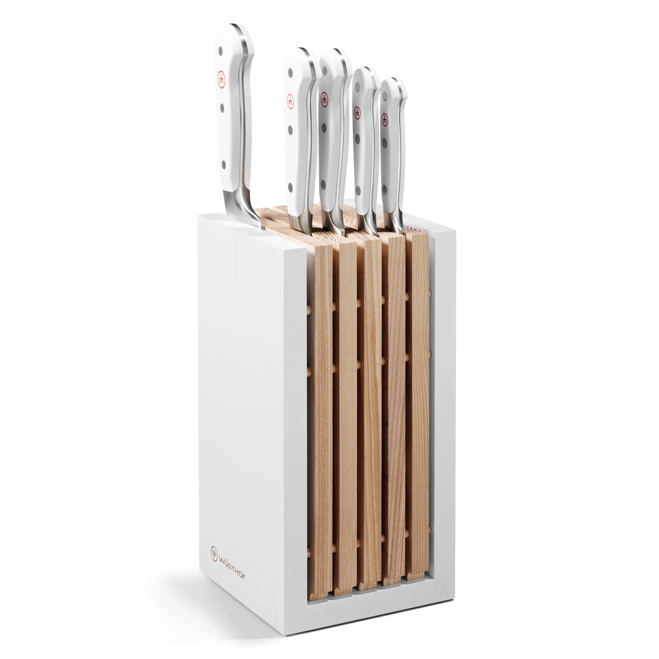 Classic 6-Piece Knife Block Set with Santoku