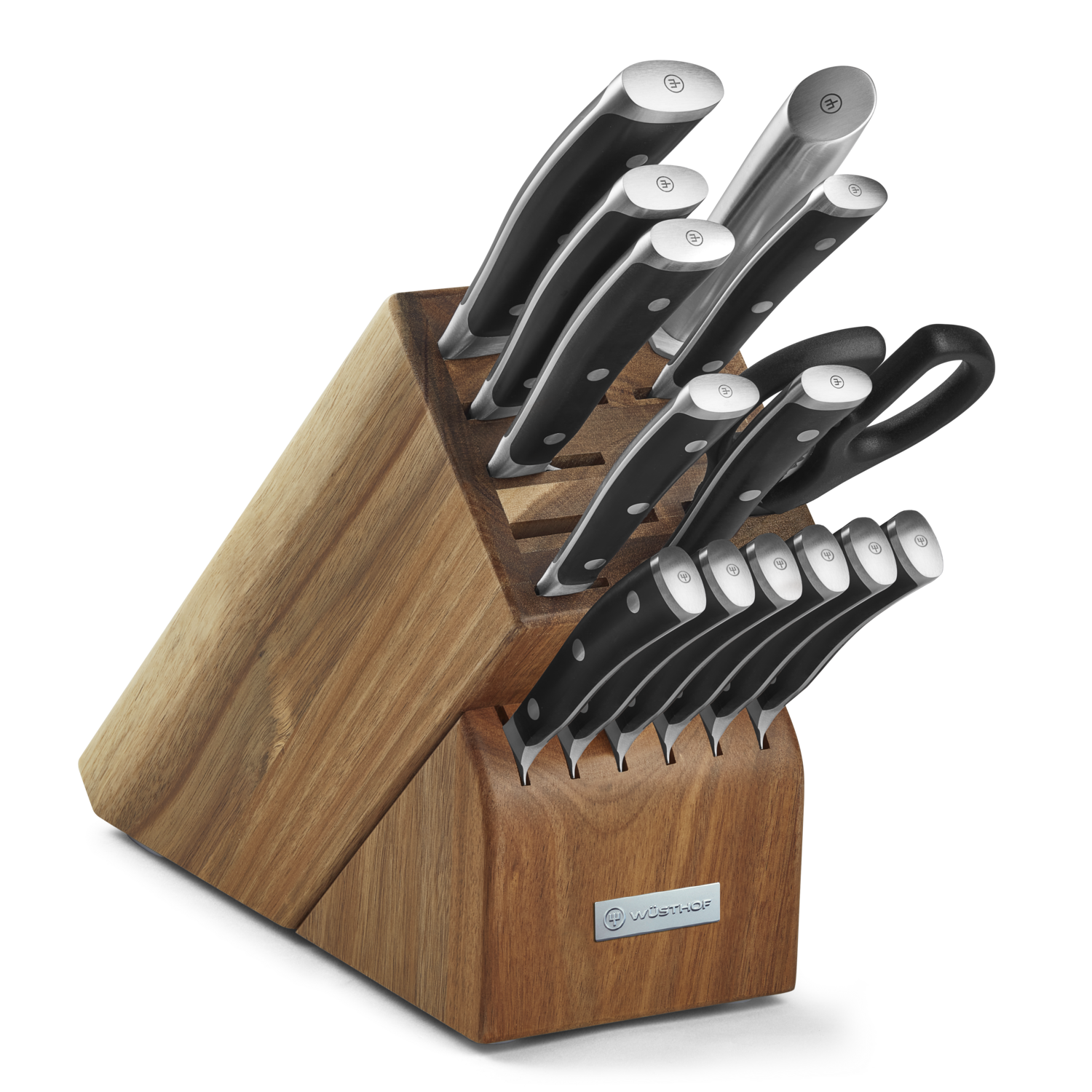 Wüsthof Classic Ikon 15-Piece Knife Block Set