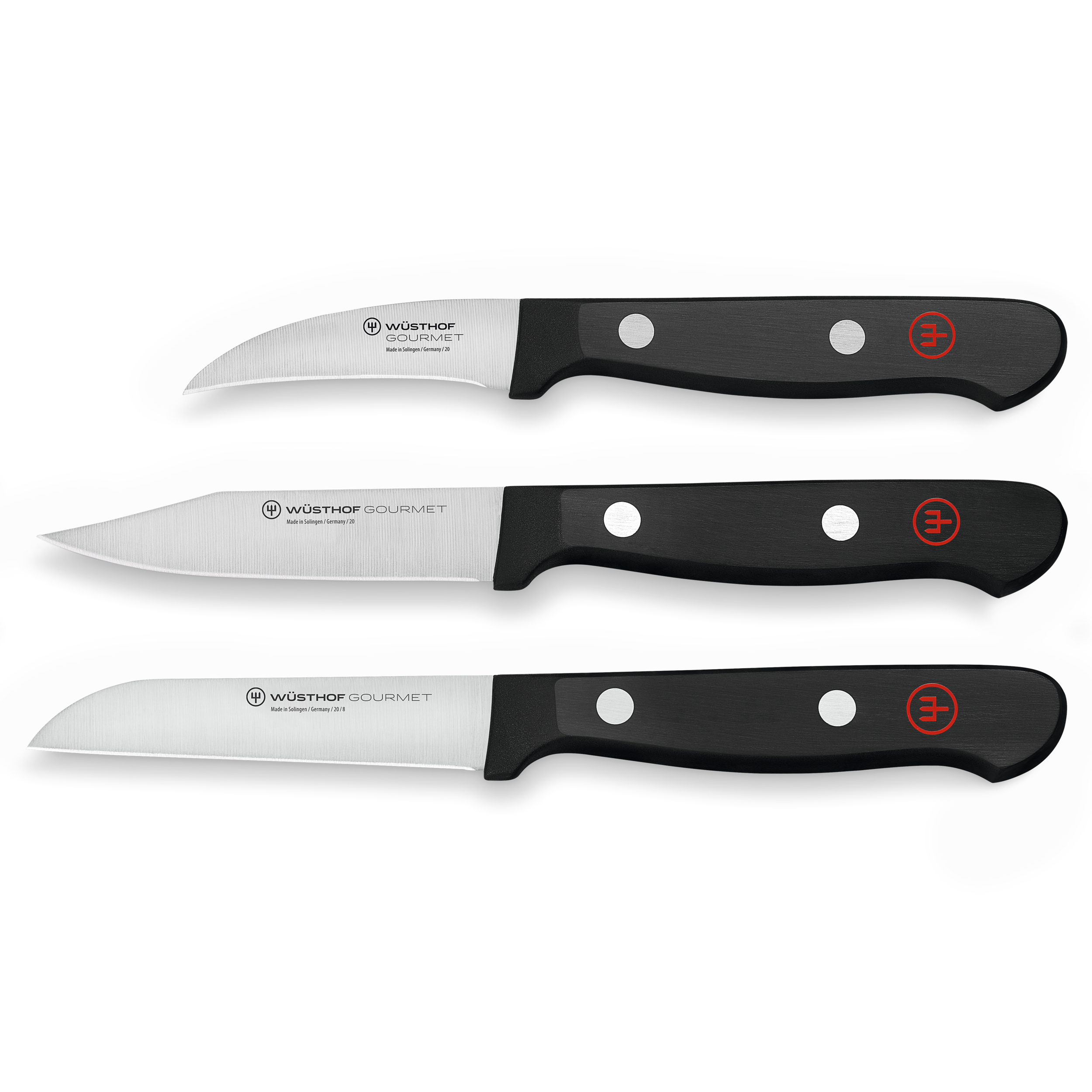 WÜSTHOF 3-Piece Paring Knife Set