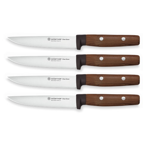 Urban Farmer 4-Piece Steak Knife Set