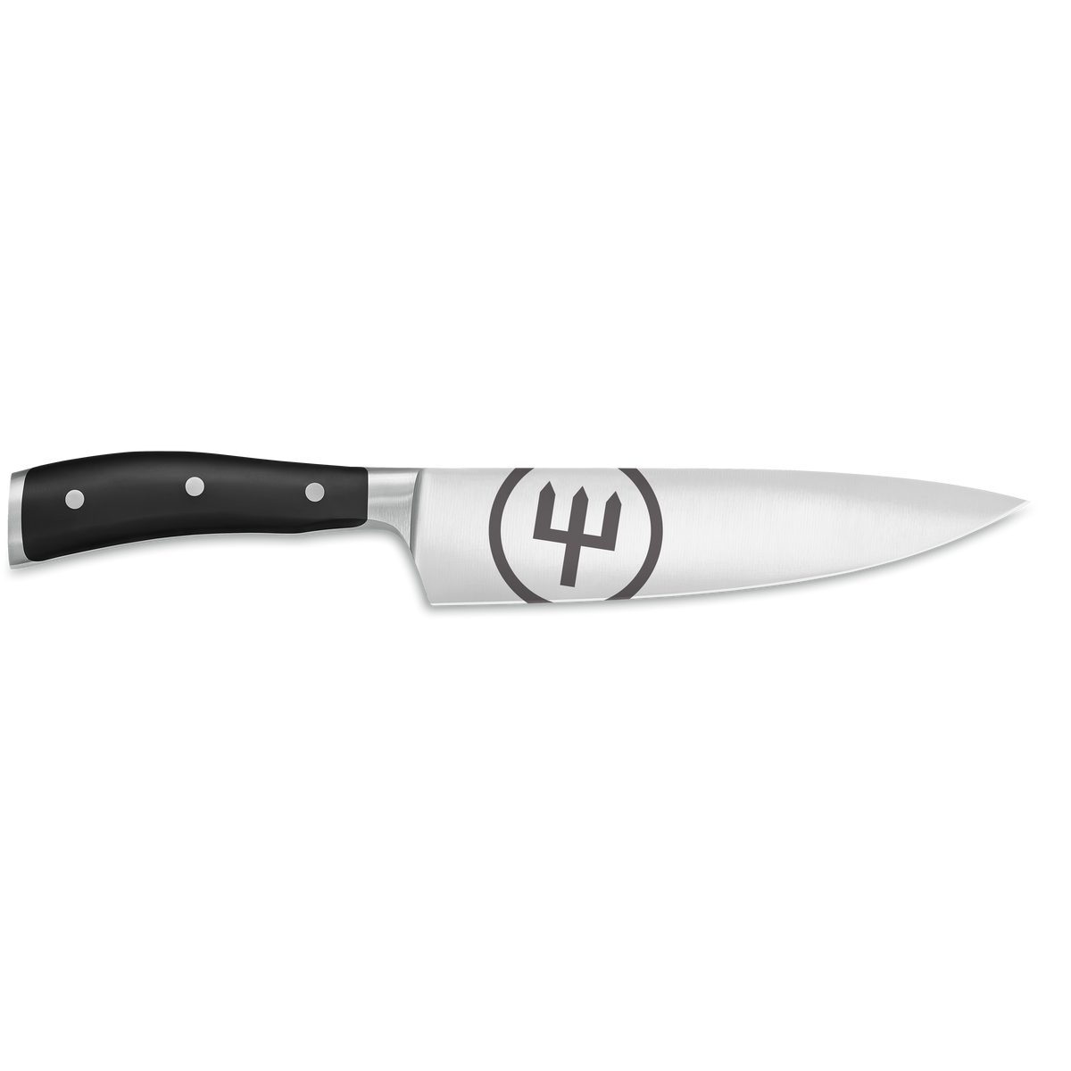 Classic Ikon 8" Chef's Knife with Trident Logo