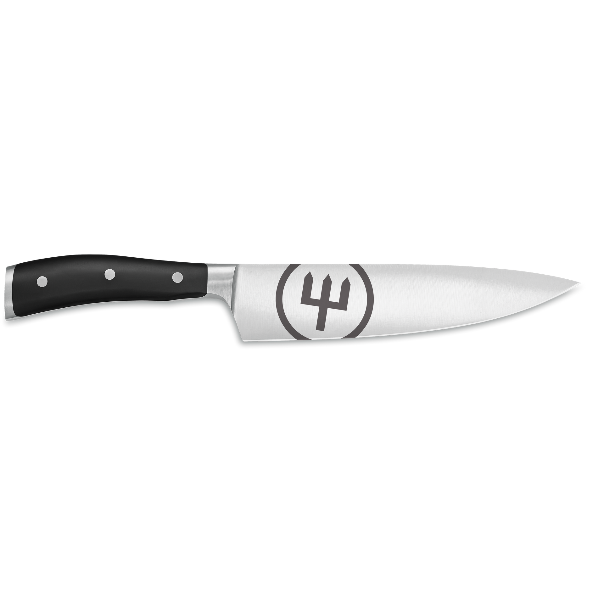 Classic Ikon 8" Chef's Knife with Trident Logo